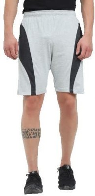 RVDP Self Design Men Grey Regular Shorts