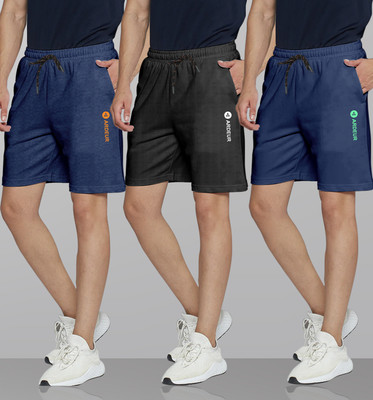 ARDEUR Self Design Men Multicolor Regular Shorts