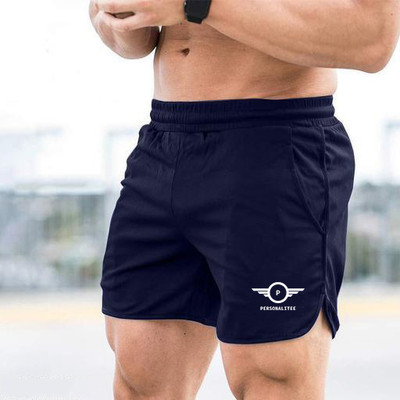 PersonaliTee Solid Men Blue Regular Shorts