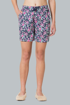 VAN HEUSEN Printed Women Multicolor Regular Shorts