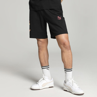 PUMA Printed Men Black Sports Shorts