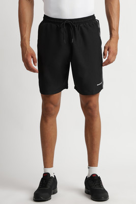 REEBOK Solid Men Black Sports Shorts
