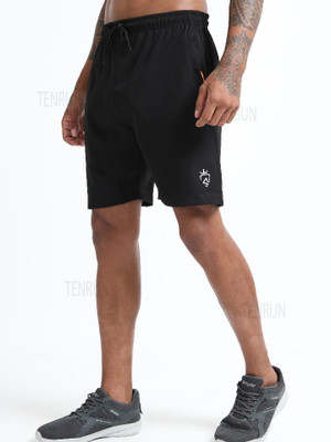 TENRUN Solid Men Multicolor Casual Shorts