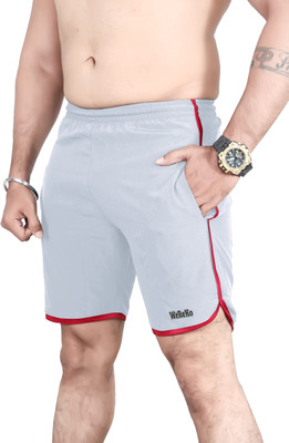 VIRADIYAENTERPRISE Self Design Men Black Sports Shorts