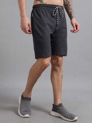 HIBEX POLO Solid Men Multicolor Bermuda Shorts
