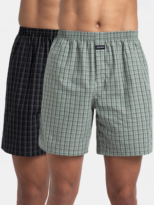 JOCKEY Checkered Men Multicolor Boxer Shorts