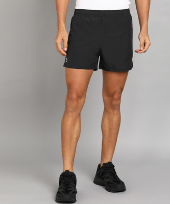 Moda Rapido Solid Men Black Regular Shorts