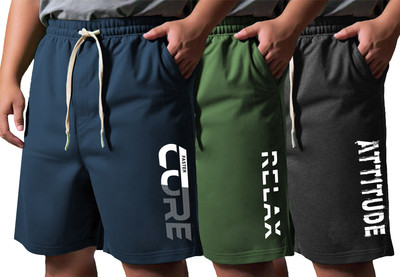 Whaley Printed Men Multicolor Regular Shorts