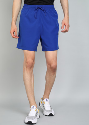 ADIDAS Solid Men Blue Sports Shorts