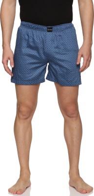 Don Vino Printed Men Blue Boxer Shorts