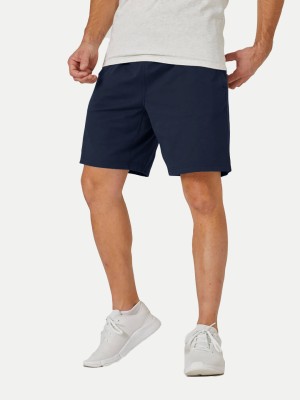 radprix Solid Men Dark Blue Basic Shorts