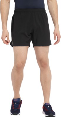 NIVIA Self Design Men Black Sports Shorts