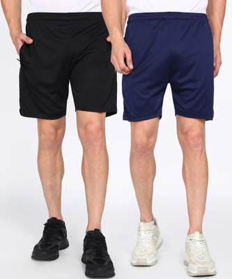 karwa Solid Men Multicolor Sports Shorts
