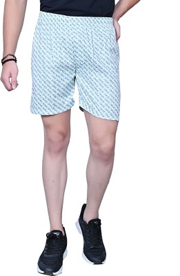 TIPTOUN Printed Men Green Bermuda Shorts