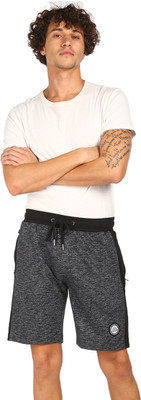 U.S. POLO ASSN. Solid Men Grey Basic Shorts
