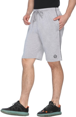 Humbert Solid Men Grey Regular Shorts