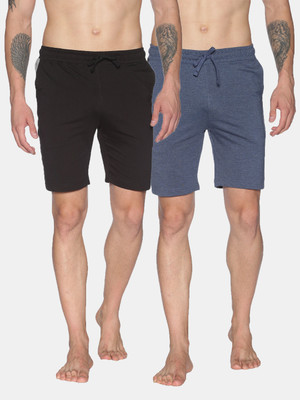 Dollar Solid Men Multicolor Bermuda Shorts