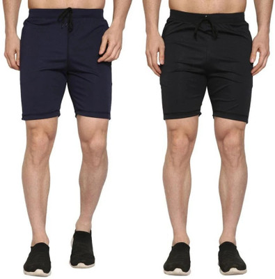 FARSH Solid Men Multicolor Regular Shorts
