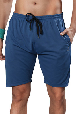 GAMEPOINT Solid Men Blue Casual Shorts