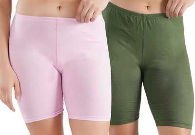 ORLIZEA Solid Women Multicolor Cycling Shorts