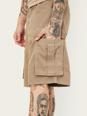 MAX Solid Men Brown Regular Shorts