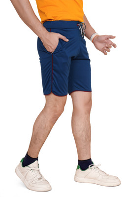 DARSHAN CREATION Solid Men Black, Green, Light Blue Regular Shorts