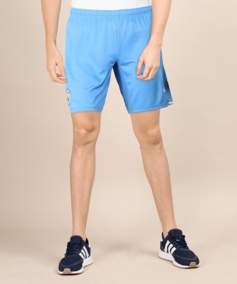 PUMA Solid Men Blue Sports Shorts