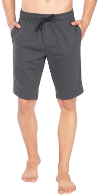 JOCKEY Solid Men Grey Regular Shorts