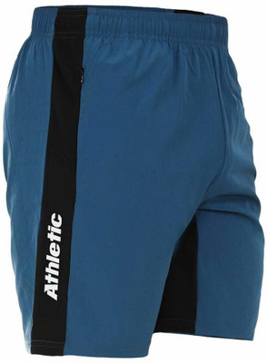 TRAIN HARD EVERYDAY Solid Men Blue Cycling Shorts, Regular Shorts, Chino Shorts, Sports Shorts, Casual Shorts