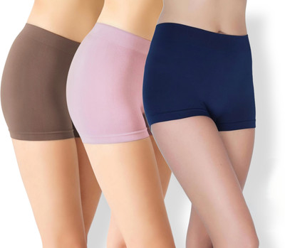 Maitri Solid Women Multicolor Gym Shorts