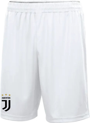 Technolink Solid Men White Sports Shorts