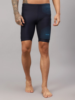 VIVA SWIMMING Printed Men Dark Blue Board/Swim Shorts