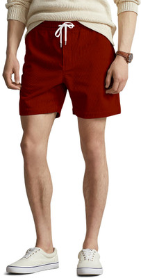 Rajovati Solid Men Orange Casual Shorts