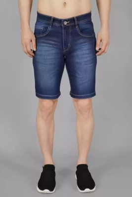 BREXX Solid Men Dark Blue Regular Shorts