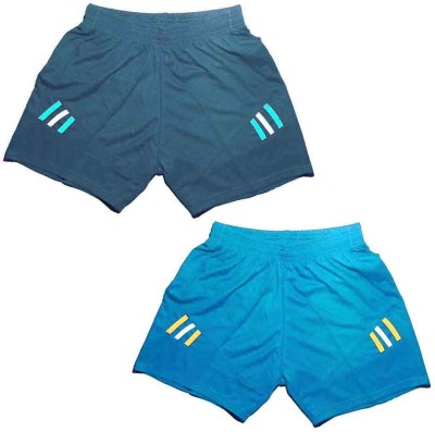 AFP Self Design Men Multicolor Regular Shorts