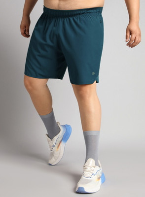 Cult Solid Men Blue Sports Shorts