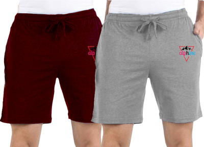 ALPHINE Printed Men Multicolor Basic Shorts