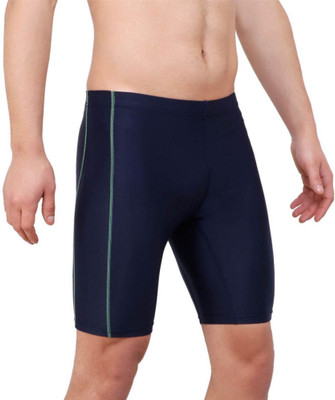 never lose Solid Men Black Compression Shorts
