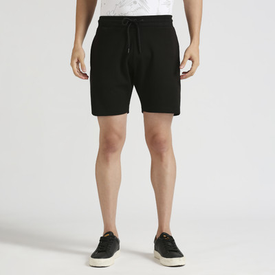 Pepe Jeans Solid Men Black Casual Shorts