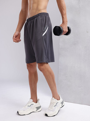 HRX by Hrithik Roshan Solid Men Black Regular Shorts