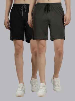 Force NXT Solid Men Multicolor Sports Shorts