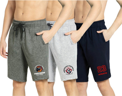 Kartblack Self Design Men Multicolor Casual Shorts