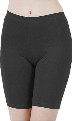 Shiv Shankar Sells Solid Women Black Regular Shorts