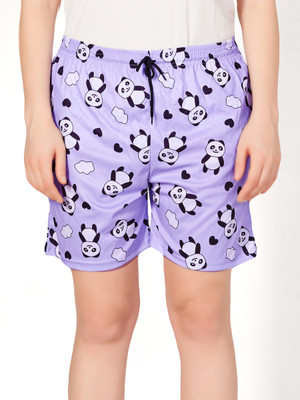 FAYDAMALL Printed Women Multicolor Basic Shorts