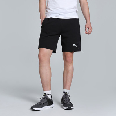 PUMA Solid Men Black Sports Shorts
