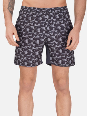 Kyk Printed Men Brown Swim Shorts