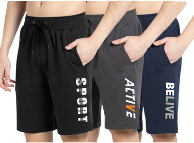 Whaley Printed Men Multicolor Regular Shorts