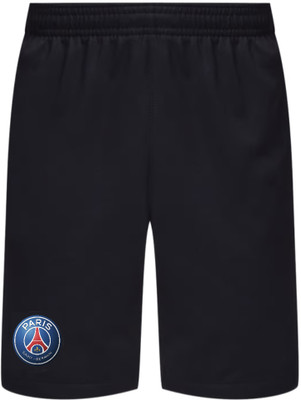 Technolink Solid Men Black Sports Shorts