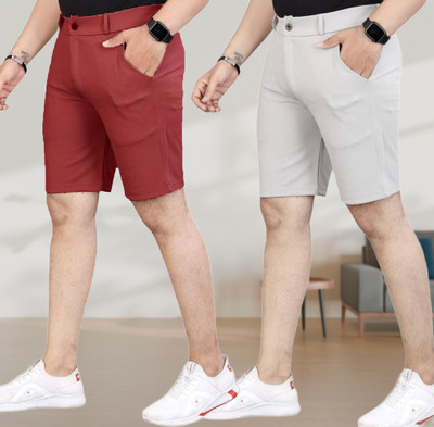 RELIMAR Solid Men Multicolor Regular Shorts