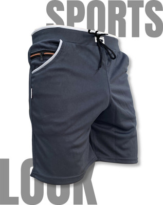 Venner Solid Men Black Night Shorts, Casual Shorts